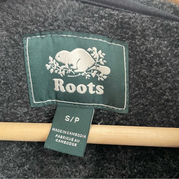 Roots Charcoal Quarter Zip Sweater - Picture 3 of 9